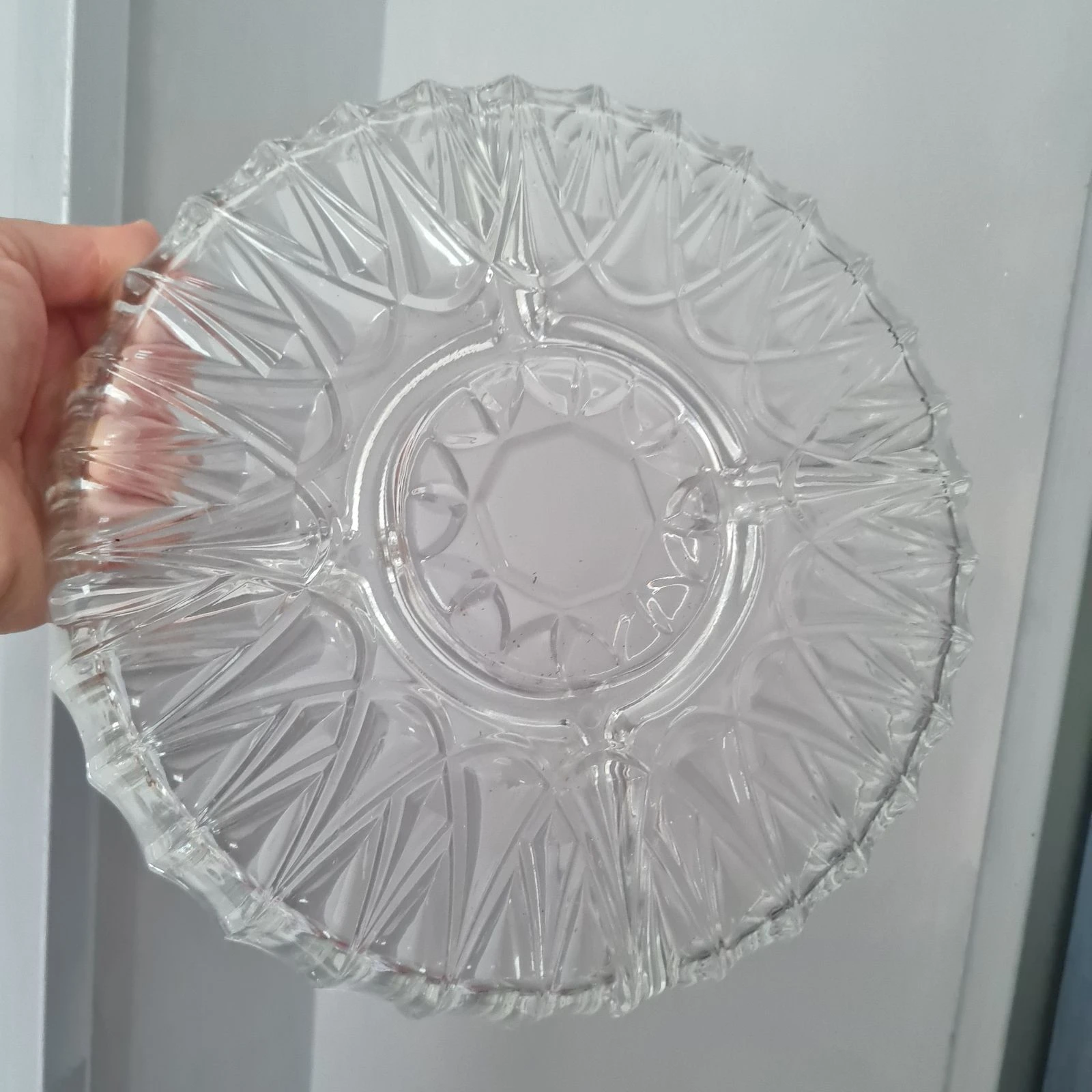 Magnífico plato con compartimentos de cristal – photo 3